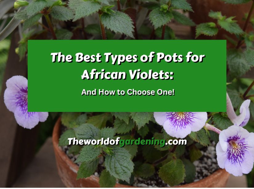 The Best Types of Pots for African Violets And How to Choose One! featured image